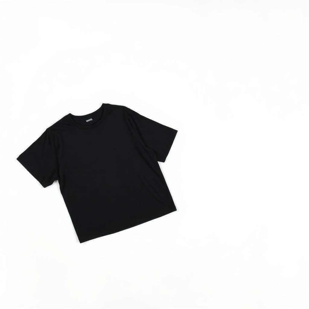 Men Black Oversized T-Shirt